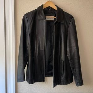 Black Real Leather Jacket